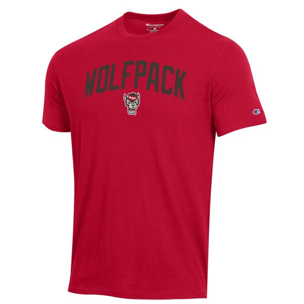 Red Short Sleeve Tee - Wolfpack / M
